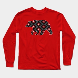 Bear Pattern - 1 Long Sleeve T-Shirt